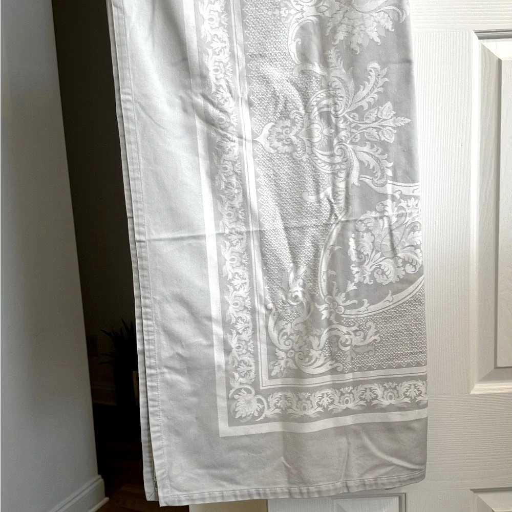 GARNIER-THIEBAUT france 100% COTON-COTTON BAUMWOLLE Tablecloth 74”